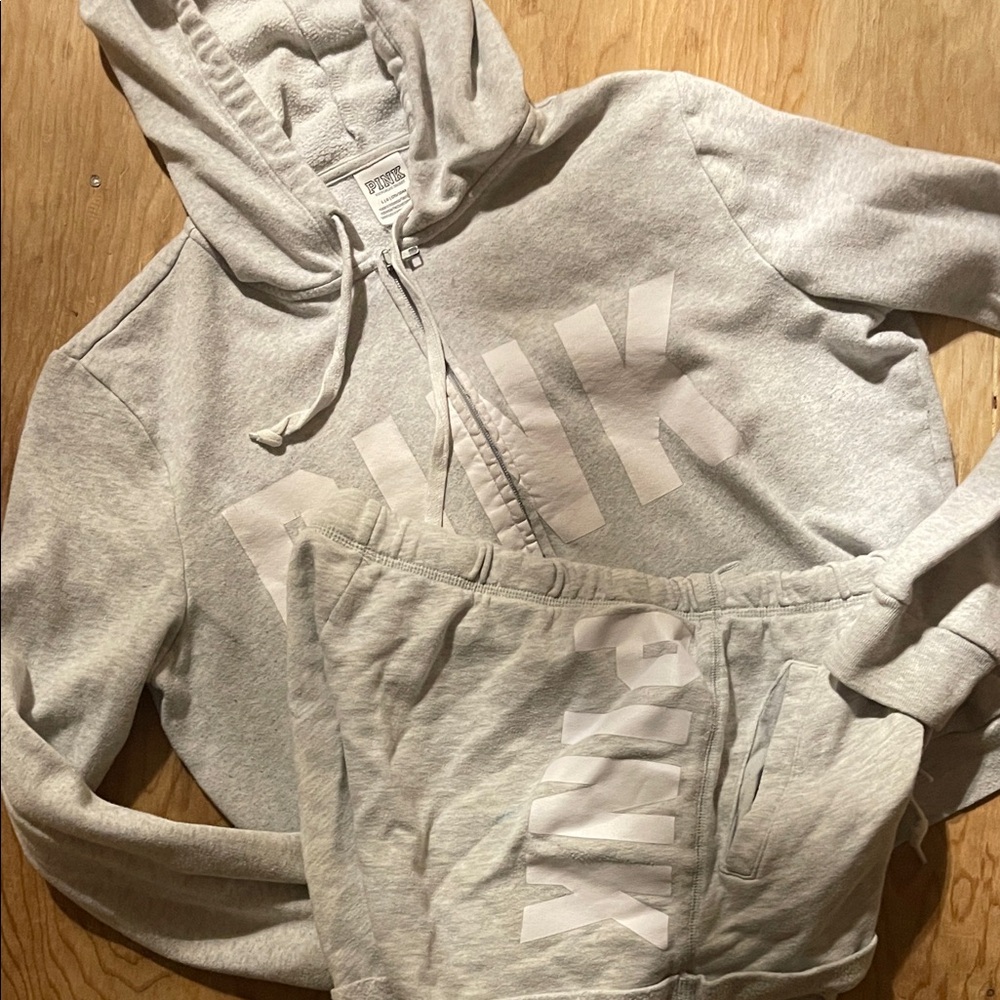 PINK Victoria's Secret Women's Athletic Gray Shorts